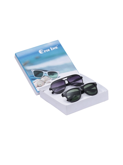 

EPICINK hob Unisex Set of 2 Sunglasses EPSG-VO2604-WAY_BK01, Purple