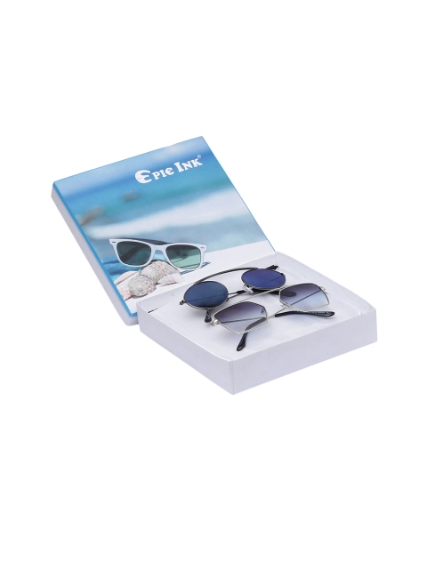 

EPICINK hob Unisex Set of 2 Sunglasses EPSG-5716402-2255602, Blue