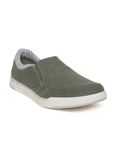 

Clarks Men Charcoal Grey Slip-On Sneakers