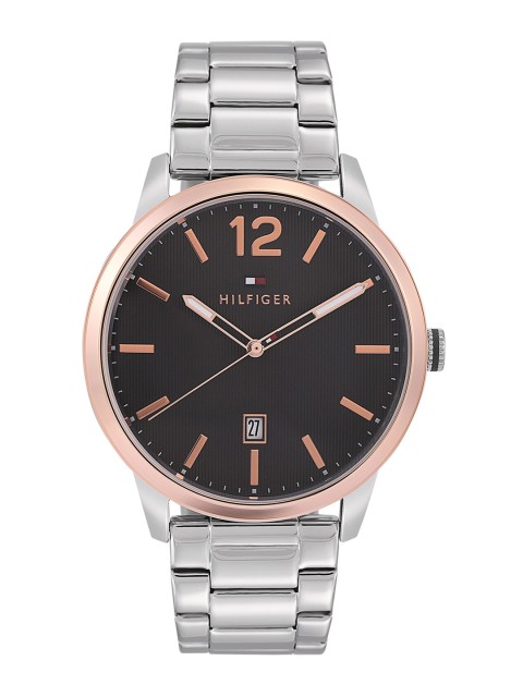 

Tommy Hilfiger Men Silver-Toned Analogue Watch TH1791498