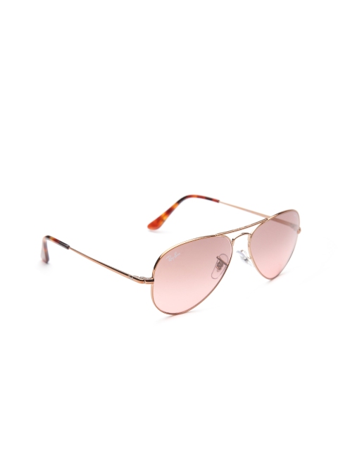 

Ray-Ban Unisex Aviator Sunglasses 0RB36899151AA, Pink