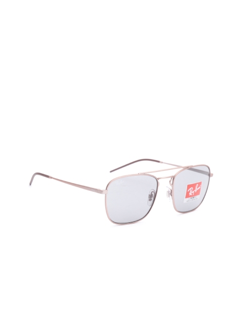 

Ray-Ban Men Square Sunglasses 0RB35889146/1, Blue
