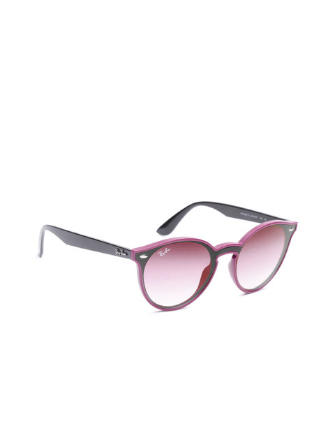 

Ray-Ban Unisex Cateye Sunglasses 0RB4380N64180T, Pink