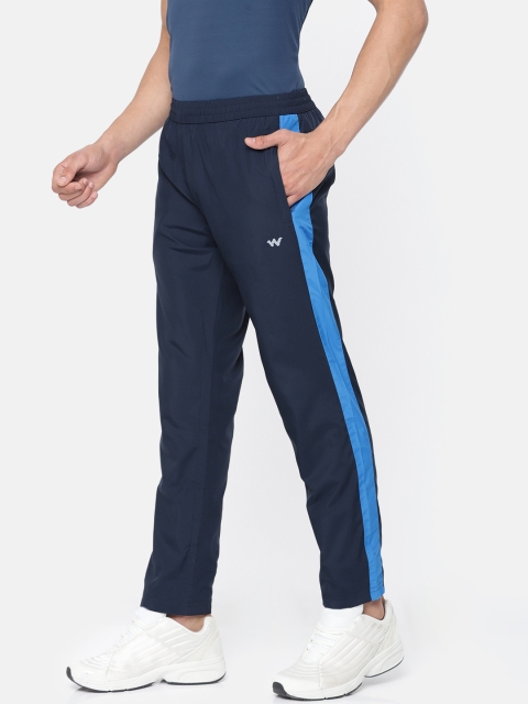 

Wildcraft Men Navy Blue Solid Track Pants