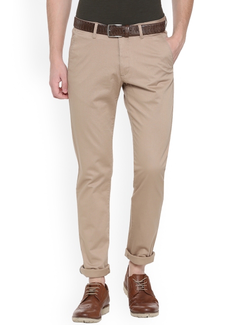 

Van Heusen Sport Men Brown Slim Fit Solid Regular Trousers