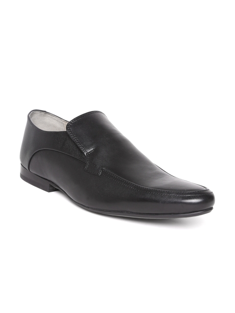 

Clarks Men Black Leather Formal Shoes