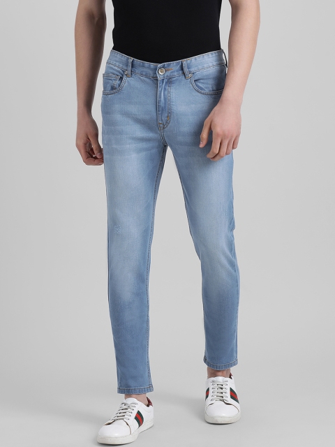 

REALM Men Blue Super Skinny Fit Mid-Rise Clean Look Jeans