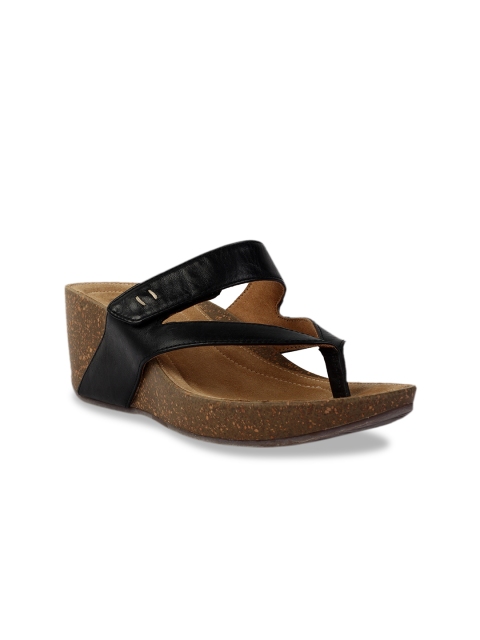 

Clarks Women Black Solid Sandals