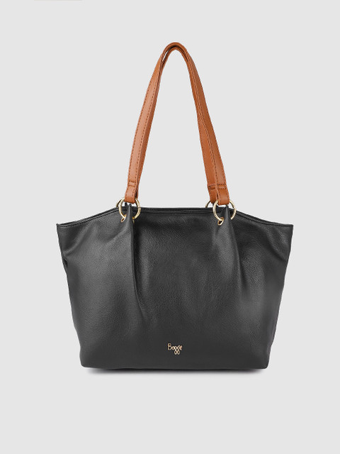 

Baggit Black Solid Shoulder Bag