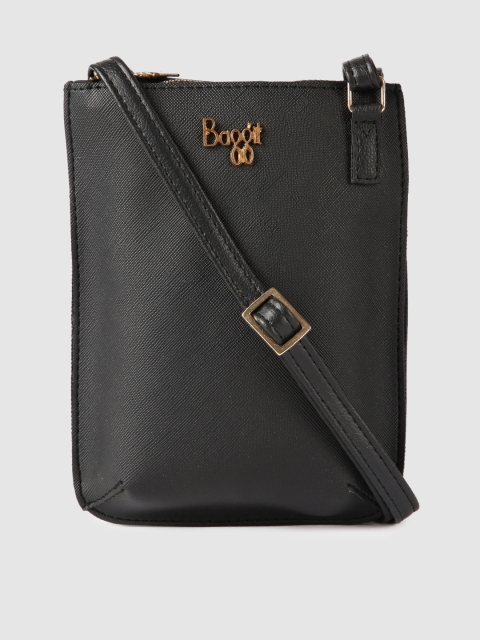

Baggit Women Black Solid Mobile Pouch