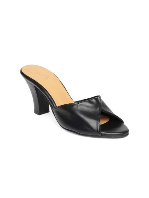 

Inc 5 Women Black Solid Sandals