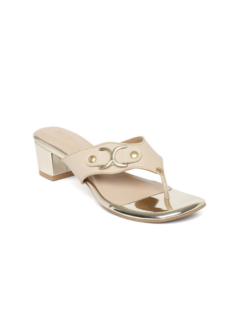 

Inc 5 Women Beige Solid Sandals