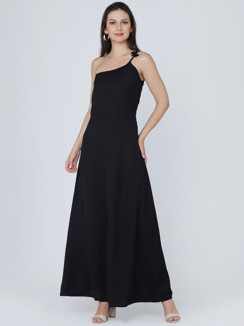 

Eavan Women Black Solid Maxi Dress