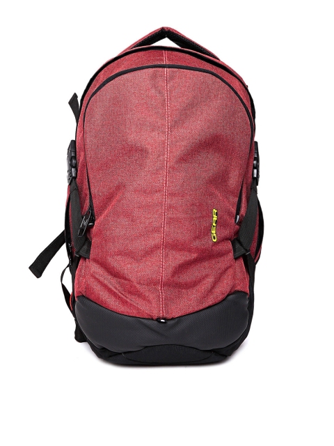

Gear Unisex Maroon Waterproof Backpack