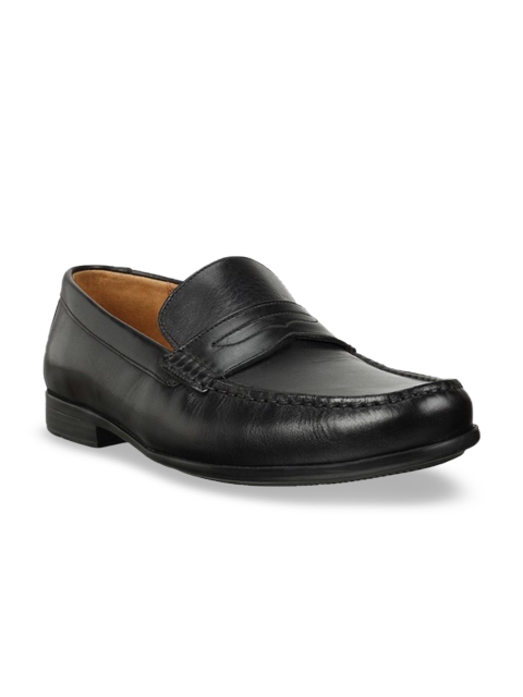 

Clarks Men Black Leather Formal Slip-On Shoes