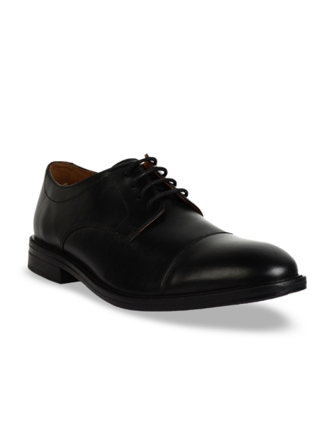 

Clarks Men Black Leather Derbys