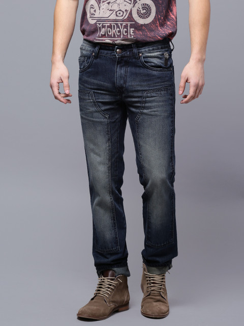 

RDSTR Blue Tapered Fit Jeans