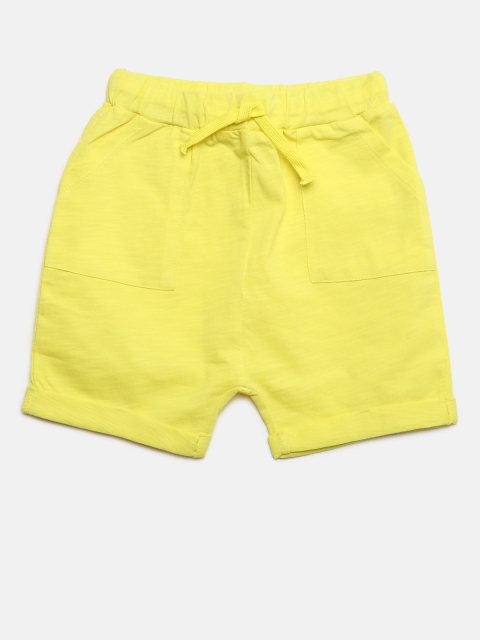 

LC Waikiki Boys Yellow Solid Regular Fit Shorts