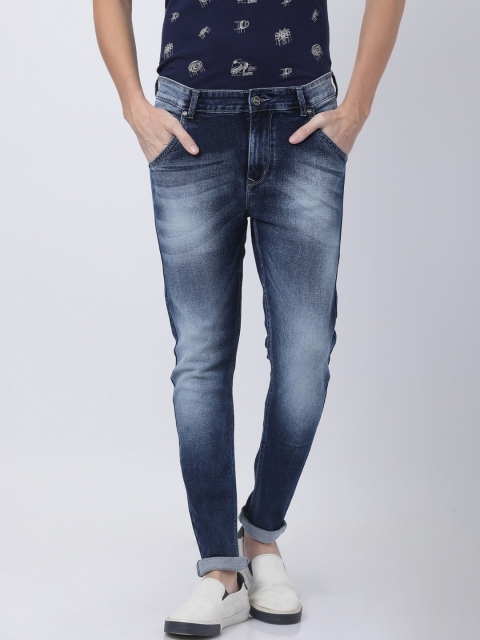 

STATLEY Men Blue Regular Fit High-Rise Clean Look Stretchable Jeans