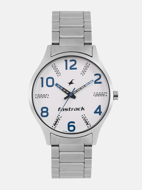 

Fastrack Men White Analogue Watch 3184SM02