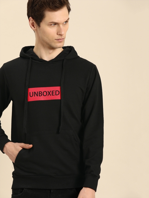

ether Men Black Printed Sweatshirt