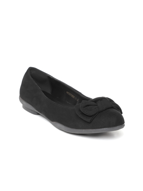 

Van Heusen Woman Women Black Solid Ballerinas