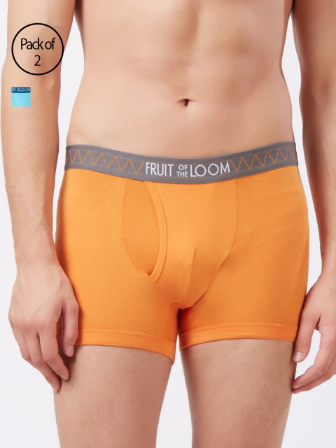 

Fruit of the loom Men Pack of 2 Trunks MTR12-2P-C1, Blue