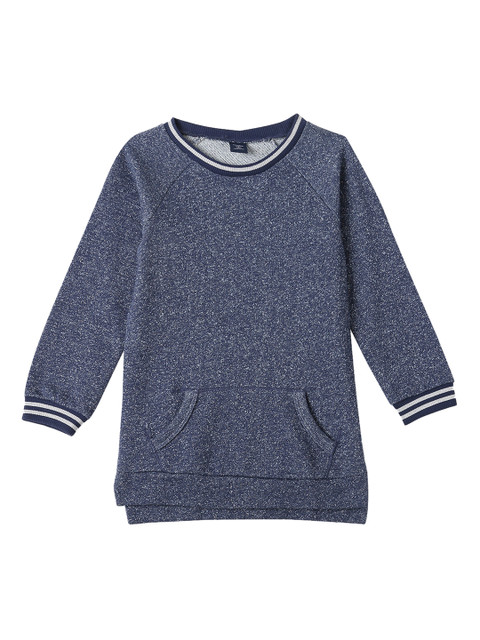 

GAP Girls Blue Striped Sweatshirt