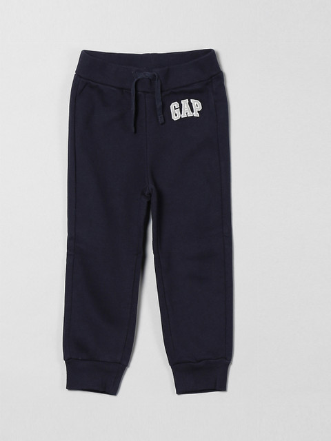 

GAP Boys Blue Regular Fit Solid Joggers, Navy blue