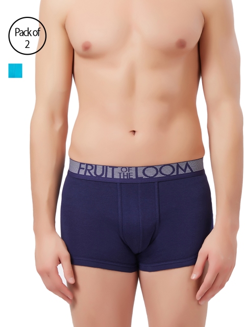 

Fruit of the Loom Pack of 2 Trunks MTR08-2P-C3, Blue