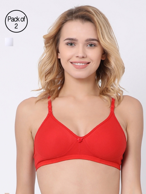 

BRAYOLA Women Pack of 2 Everyday Bras VRS1023, White