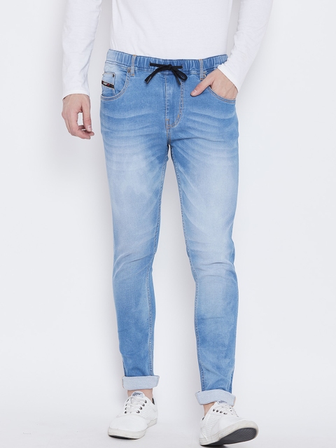 

PERF Men Blue Slim Fit Mid-Rise Clean Look Jeans