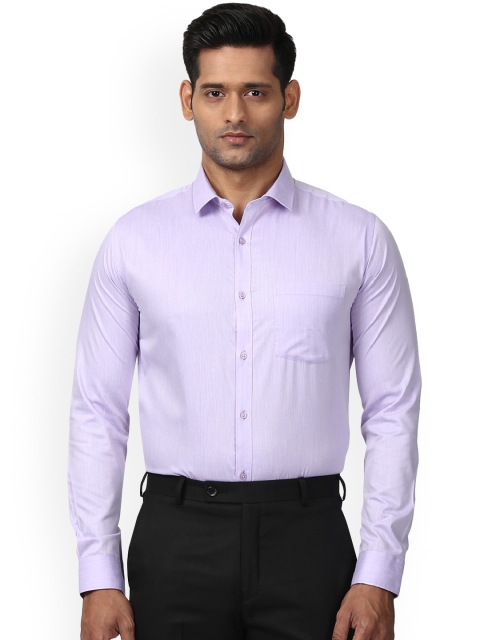 

Next Look Men Purple Slim Fit Solid Formal Shirt