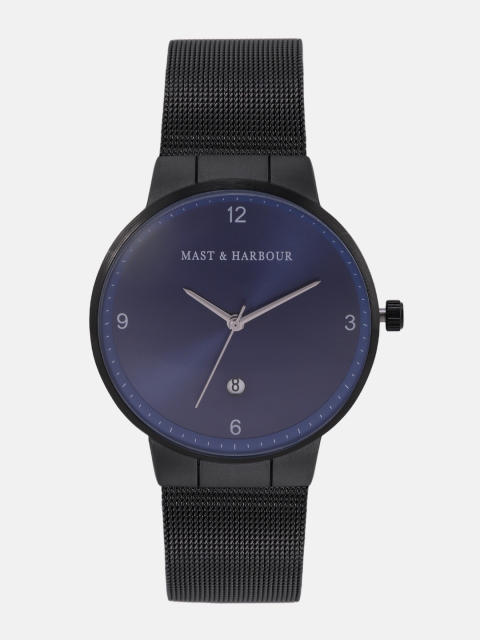 

Mast & Harbour Unisex Navy Blue Analogue Watch MFB-PN-PF-DK2435