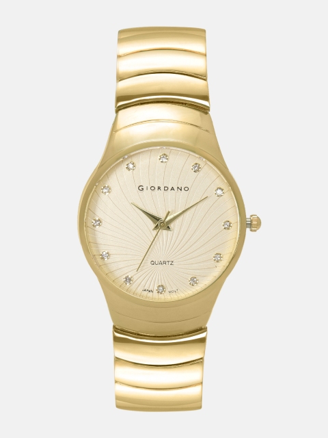 

GIORDANO Women Gold-Toned Analogue Watch C2205-44