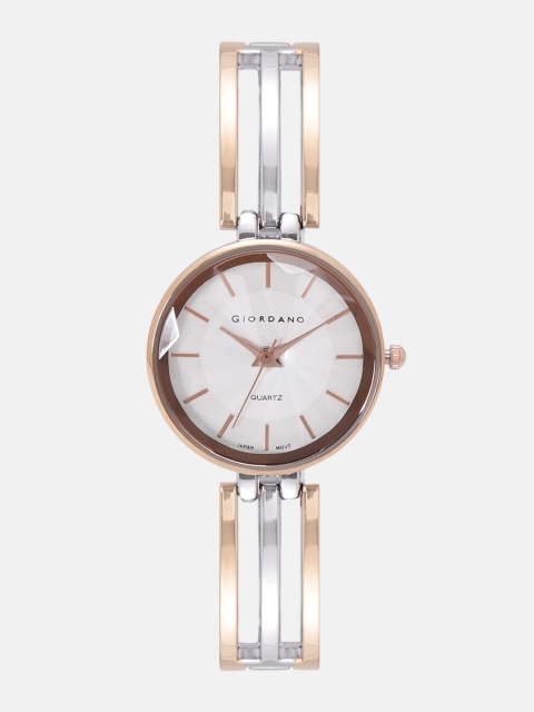

GIORDANO Women Off-White Analogue Watch C2195-22