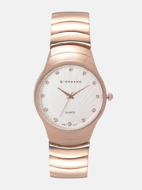 

GIORDANO Women Off-White Analogue Watch C2205-22