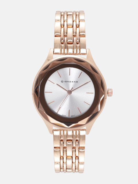 

GIORDANO Women Silver-Toned Analogue Watch C2200-33