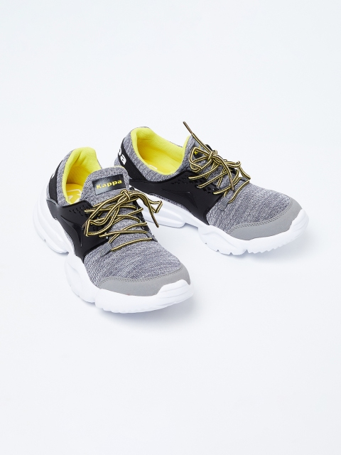 

Kappa Boys Grey Colourblocked Sneakers
