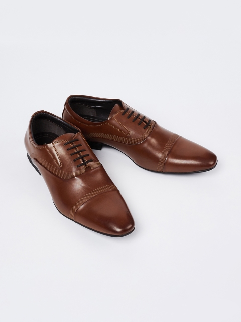 

CODE by Lifestyle Men Brown Solid Formal Oxfords