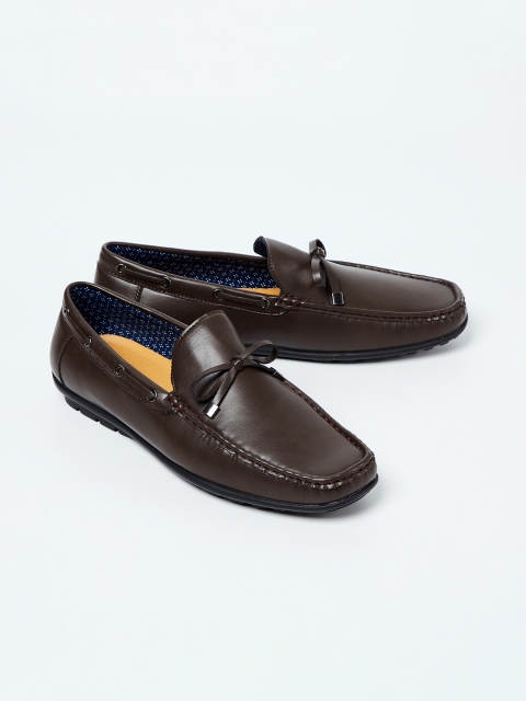 

CODE by Lifestyle Men Brown Solid Slip-Ons