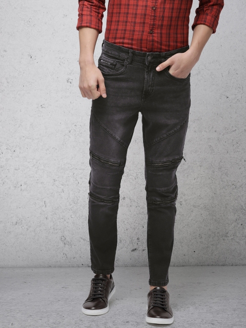 

Ecko Unltd Men Black Slim Tapered Fit Mid-Rise Clean Look Stretchable Jeans