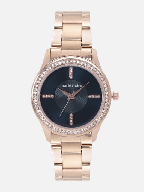 

Marie Claire Women Navy Blue Analogue Watch MC 7B-A