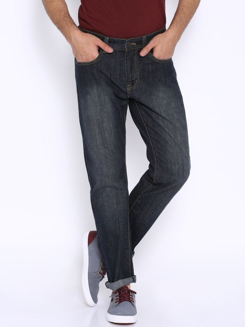 

Fox Navy Blue Slim Fit Jeans