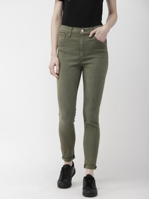 

Levis Women Green Super Skinny Fit High-Rise Clean Look Stretchable Jeans