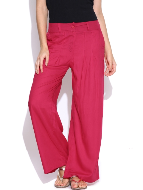 

W Pink Palazzo Trousers