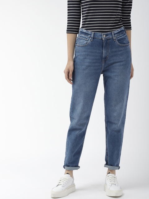 

Levis Women Blue Tapered Fit High-Rise Clean Look Stretchable Jeans