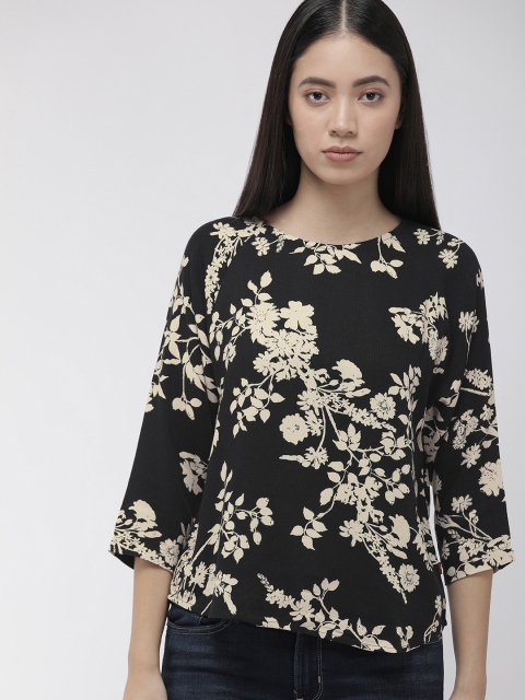 

Levis Women Black Printed Top