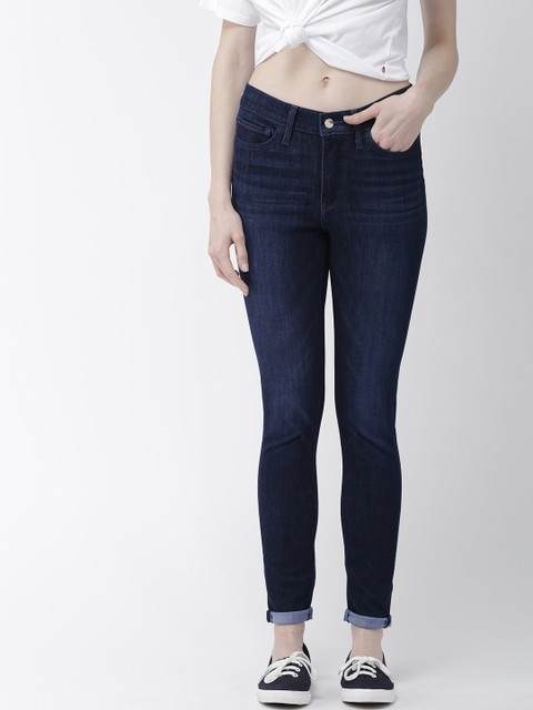 

Levis Women Blue Shaping Super Skinny Fit Mid-Rise Clean Look Stretchable Jeans 310