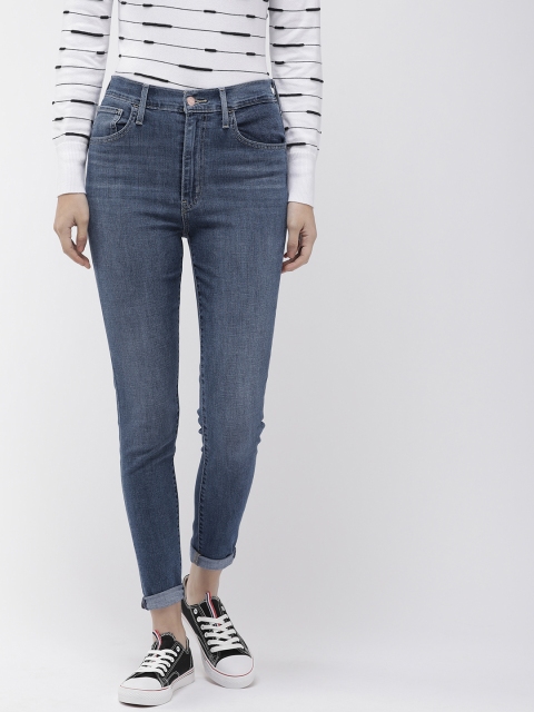 

Levis Women Blue Mile High Super Skinny High-Rise Clean Look Stretchable Jeans